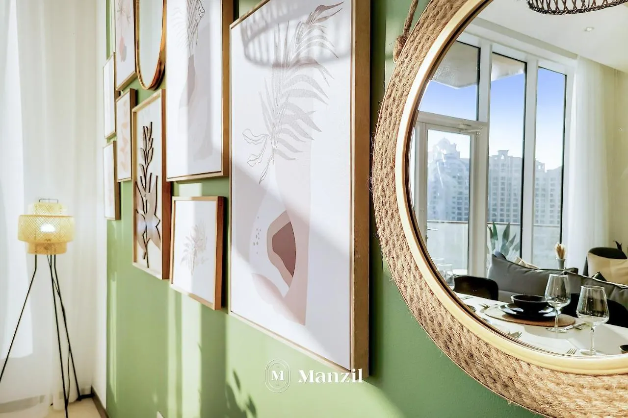 Manzil - Lavish 3Br Resort With Private Beach At Tiara Residence Palm Jumeirah Dubai Apartment